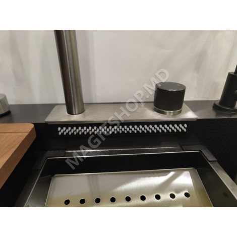 Раковина Backer Optima 750-46070 Nano Black PVD